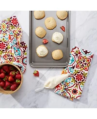 Fiesta Worn Tiles Kitchen Towel Set, Set of 2