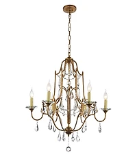 Cwi Lighting Electra 6 Light Chandelier