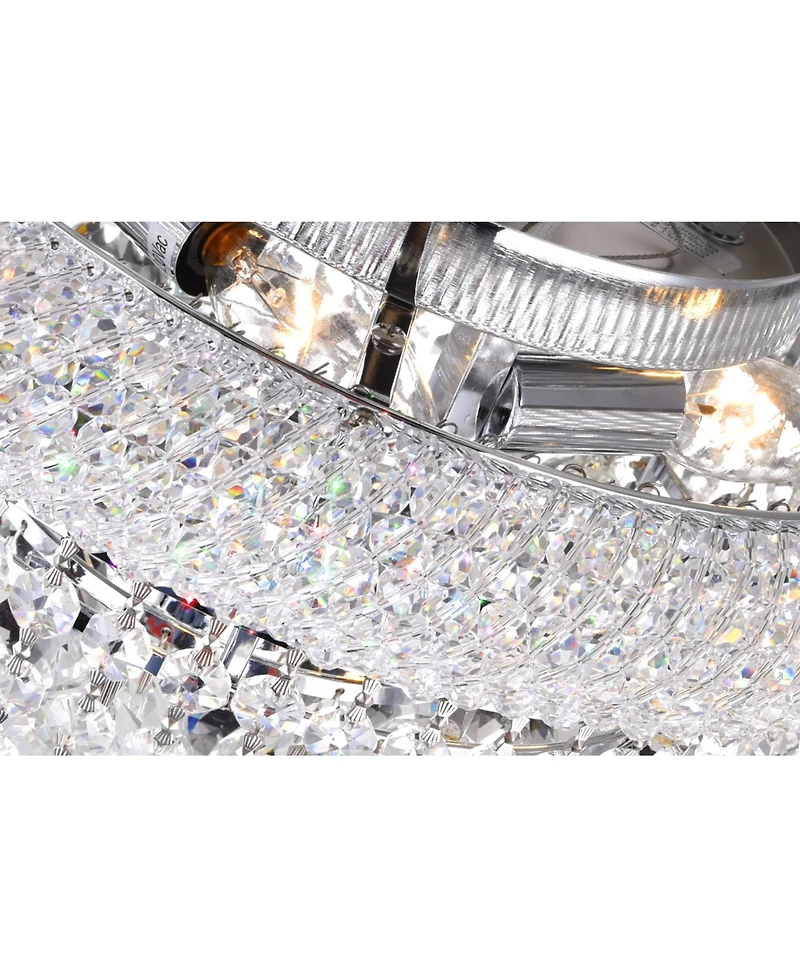 Cwi Lighting Empire 3 Light Flush Mount