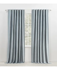 Lauren Ralph Lauren Velvety Room Darkening Back Tab Rod Pocket Curtain Panel
