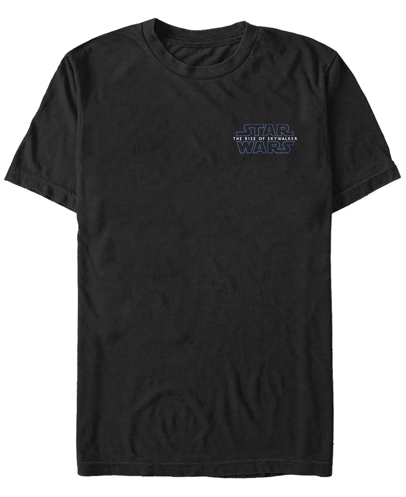 Star Wars Men's Rise of Skywalker Left Chest Logo T-shirt