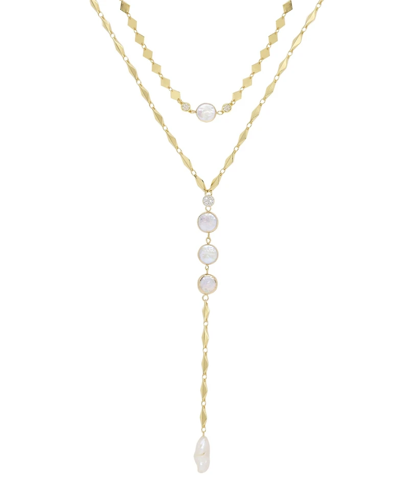 Ettika Summer Dreamin' Freshwater Pearl Necklace Set