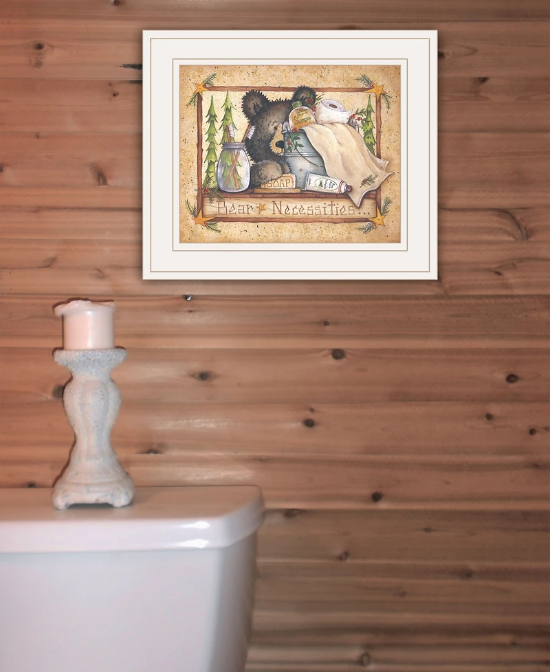 Trendy Decor 4U Bear Necessities by Mary Ann June, Ready to hang Framed Print, Frame