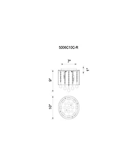 Cwi Lighting Water Drop 4 Light Flush Mount