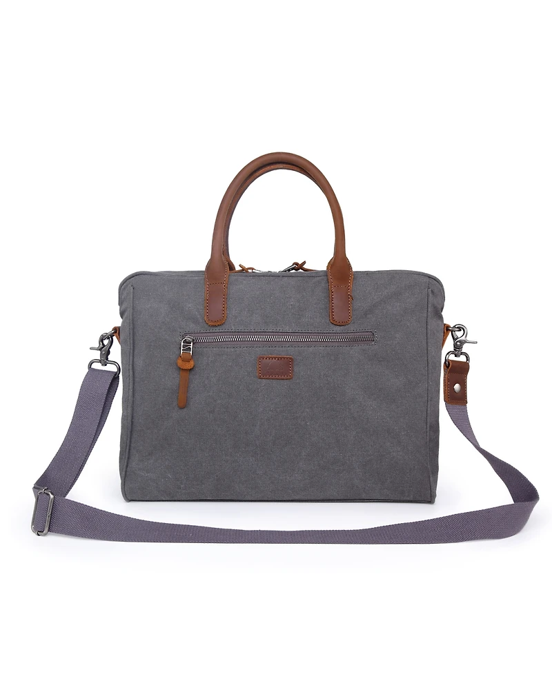 Tsd Brand Canvas Valley Hill Computer Brief Bag