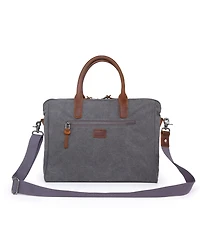Tsd Brand Canvas Valley Hill Computer Brief Bag