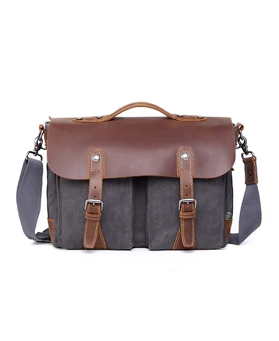 Tsd Brand Hudson Canvas Messenger Bag