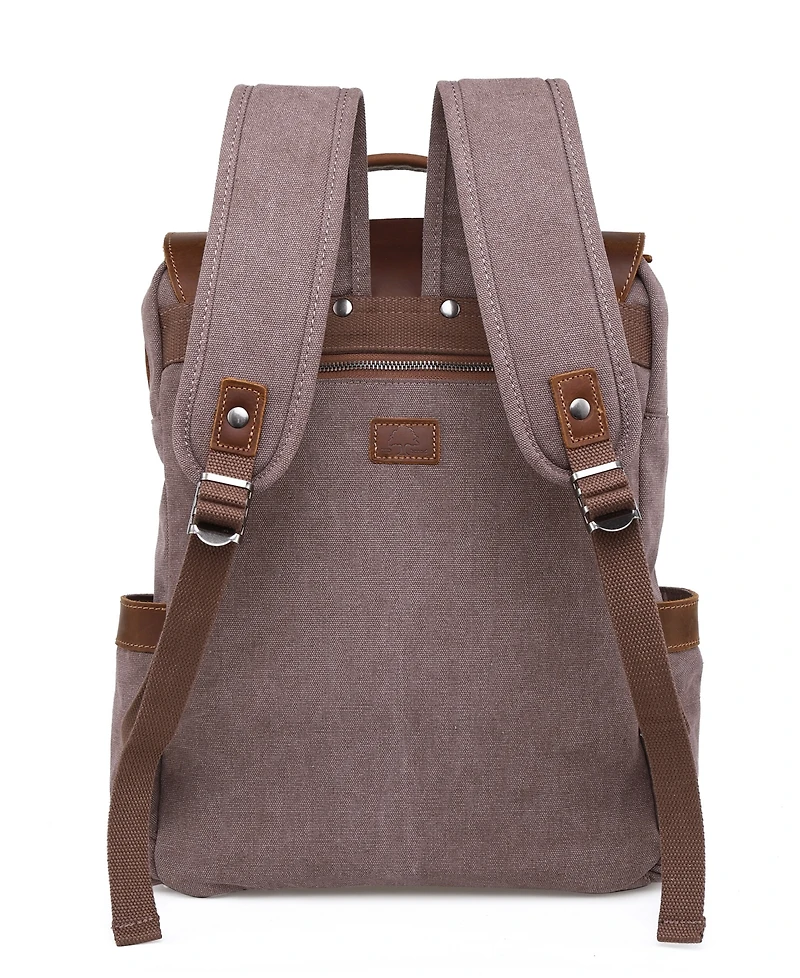 Tsd Brand Valley Hill Canvas Backpack