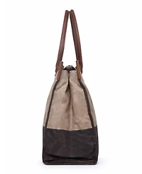 Tsd Brand Stone Creek Waxed Canvas Tote Bag