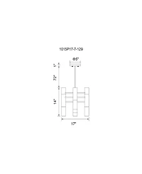 Cwi Lighting Anem 7 Light Chandelier