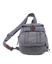 Tsd Brand Sunset Cove Canvas Sling Bag