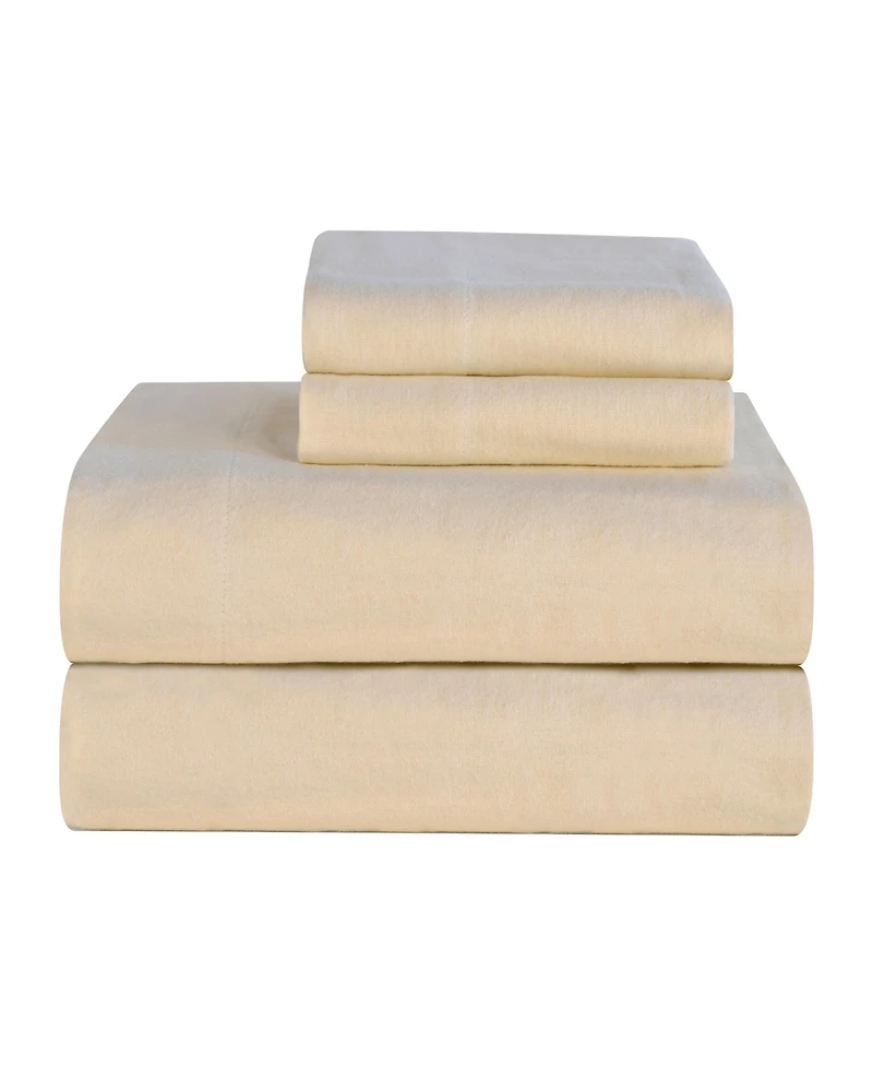 Celeste Home Ultra Soft Flannel 3-Pc. Sheet Set