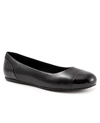 Softwalk Sonoma Cap Toe Flat