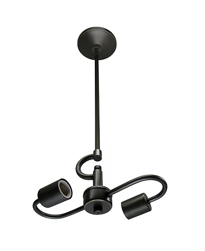 Cloth&Wire Pendant Kit For 2 Lights