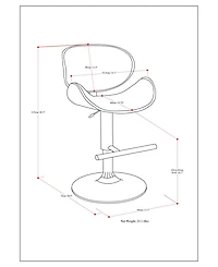 Marana Adjustable Barstool