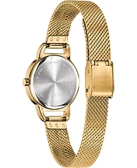 Citizen Women's Quartz Gold-Tone Stainless Steel Mesh Bracelet Watch 26mm