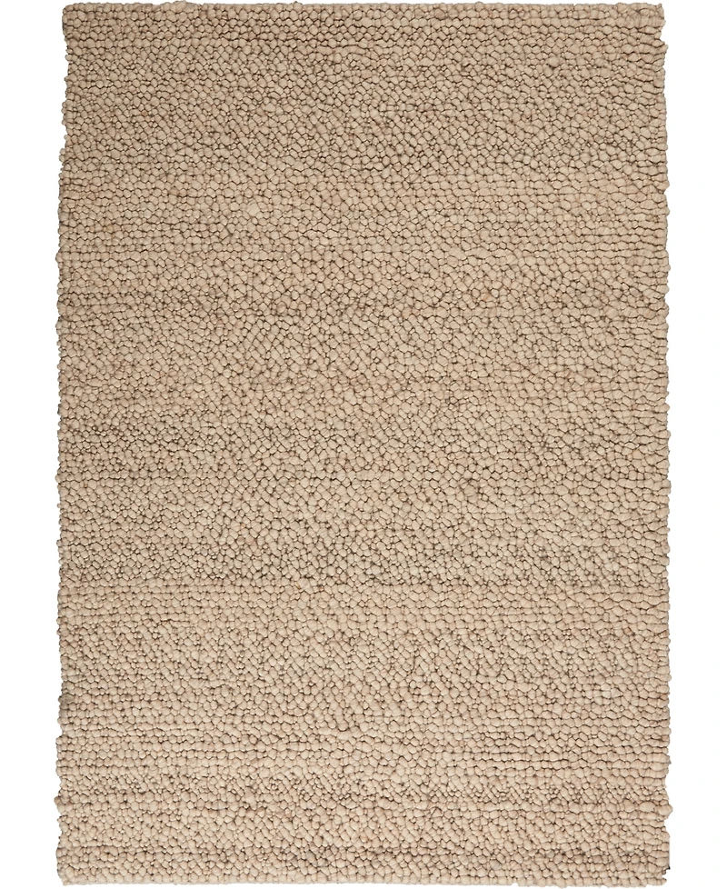 Calvin Klein CK940 Riverstone Mocha 4' x 6' Area Rug