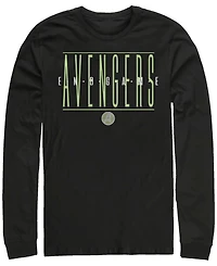 Marvel Men's Avengers Endgame Text Logo