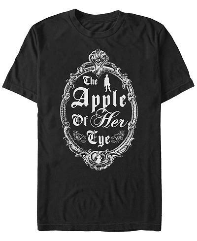 Disney Men's Snow White and the Seven Dwarfs Apple of Her Eye, Short Sleeve T-Shirt