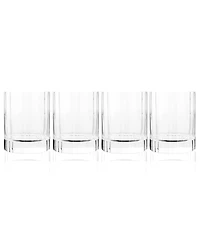 Luigi Bormioli Bach 11.25 Oz Double Old Fashioned Glasses, Set of 4