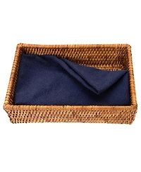 Artifacts Rattan Guest Towel and Napkin Holder