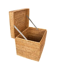Artifacts Rattan Rectangular Hinged Chest