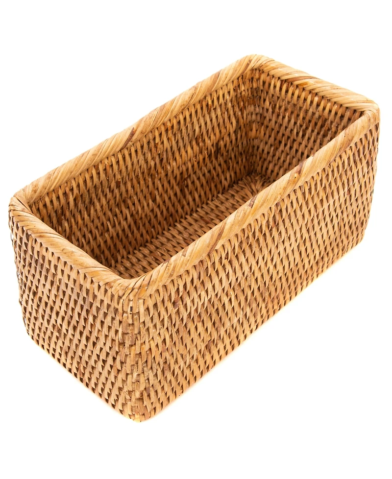 Artifacts Rattan Rectangular Basket