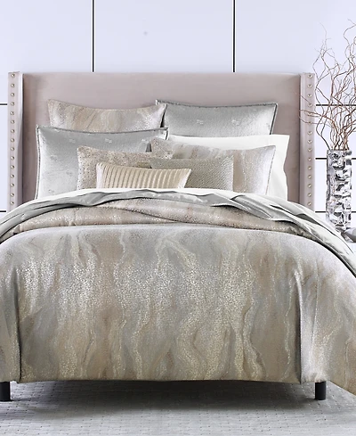 Closeout! Hotel Collection Terra Duvet Cover, Full/Queen, Exclusively at Macy's