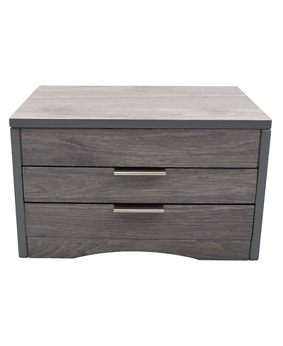 Pko Inc Distressed Wooden Jewelry Box