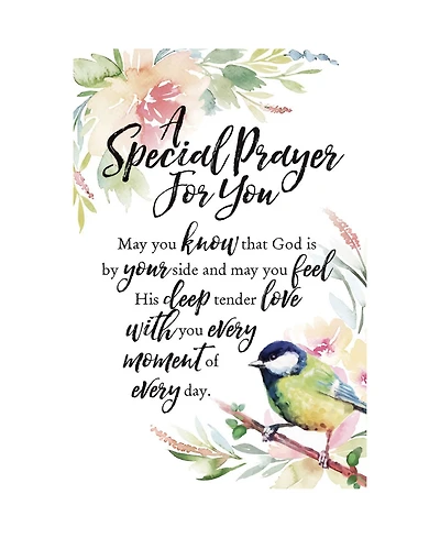 Dexsa a Special Prayer for You Wood Plaque with Easel, 6" x 9"