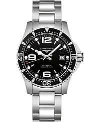 Longines Men's Swiss Automatic HydroConquest Stainless Steel Bracelet Watch 41mm