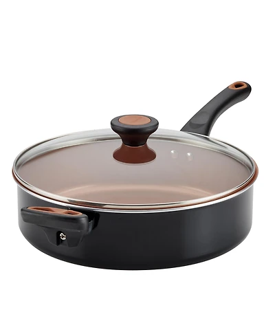 Farberware Glide Copper Ceramic 4 Qt. Covered Saute