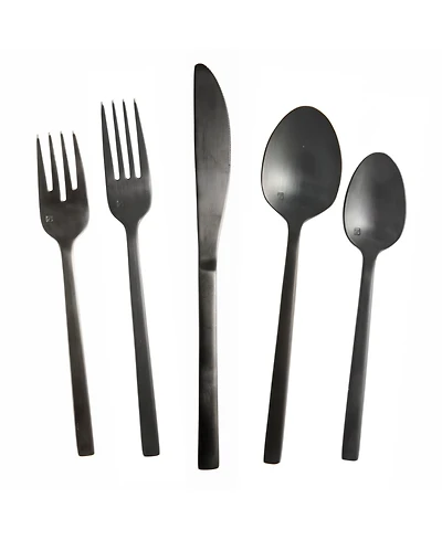 Fortessa Arezzo Brushed 20pc Flatware Set