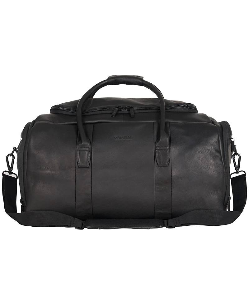 Colombian Leather 20" Single Compartment Top Load Travel Duffel Bag