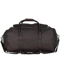 Colombian Leather 20" Single Compartment Top Load Travel Duffel Bag
