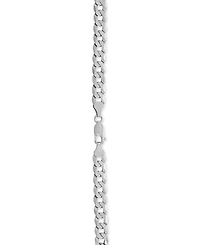 Curb Link 22" Chain Necklace (7mm) in Sterling Silver