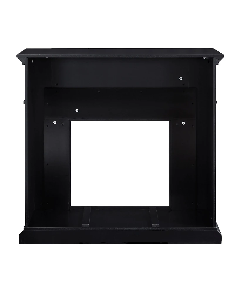 Southern Enterprises Lysander Marble Color Changing Electric Fireplace