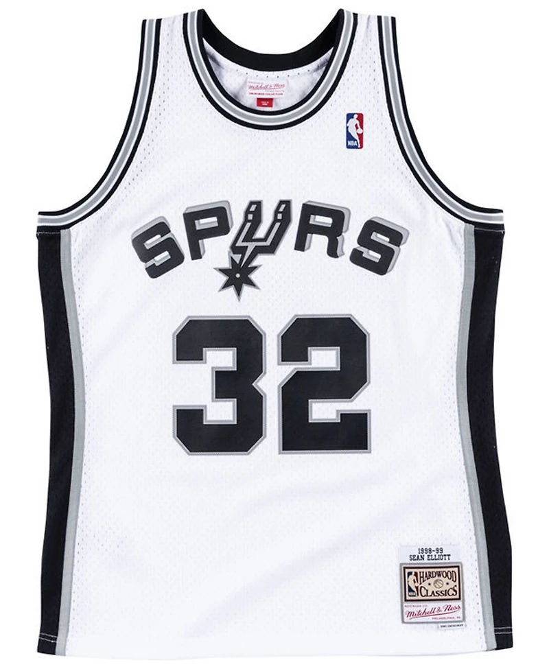 Mitchell & Ness Men's Sean Elliott San Antonio Spurs Hardwood Classic Swingman Jersey