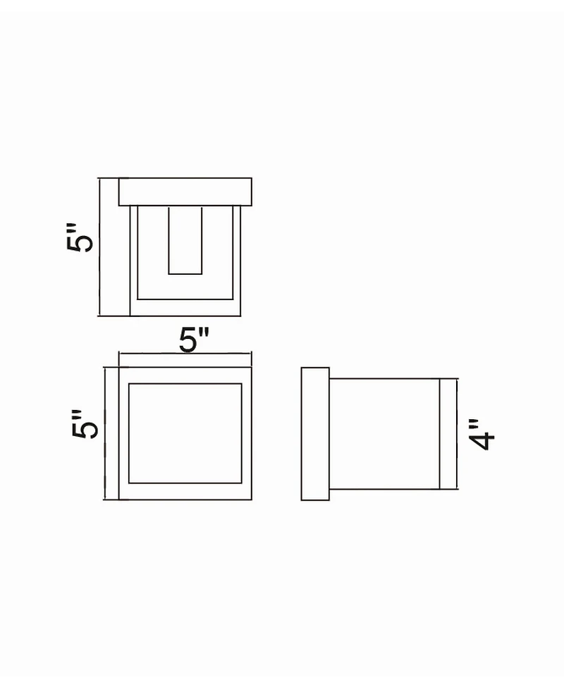 Cwi Lighting Lilliana Led Wall Sconce