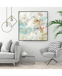 Giant Art 20" x 20" Frost Ii Art Block Framed Canvas