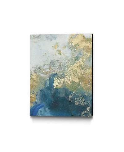 Giant Art 20" x 16" Ocean Splash Ii Museum Mounted Canvas Print