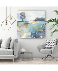 Giant Art 20" x 20" Rocky Fields Museum Mounted Canvas Print