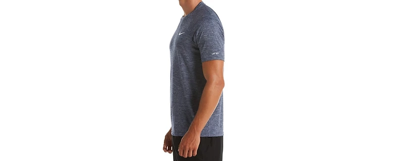 Nike Men's Big & Tall Moisture-Wicking Heather Rash Guard