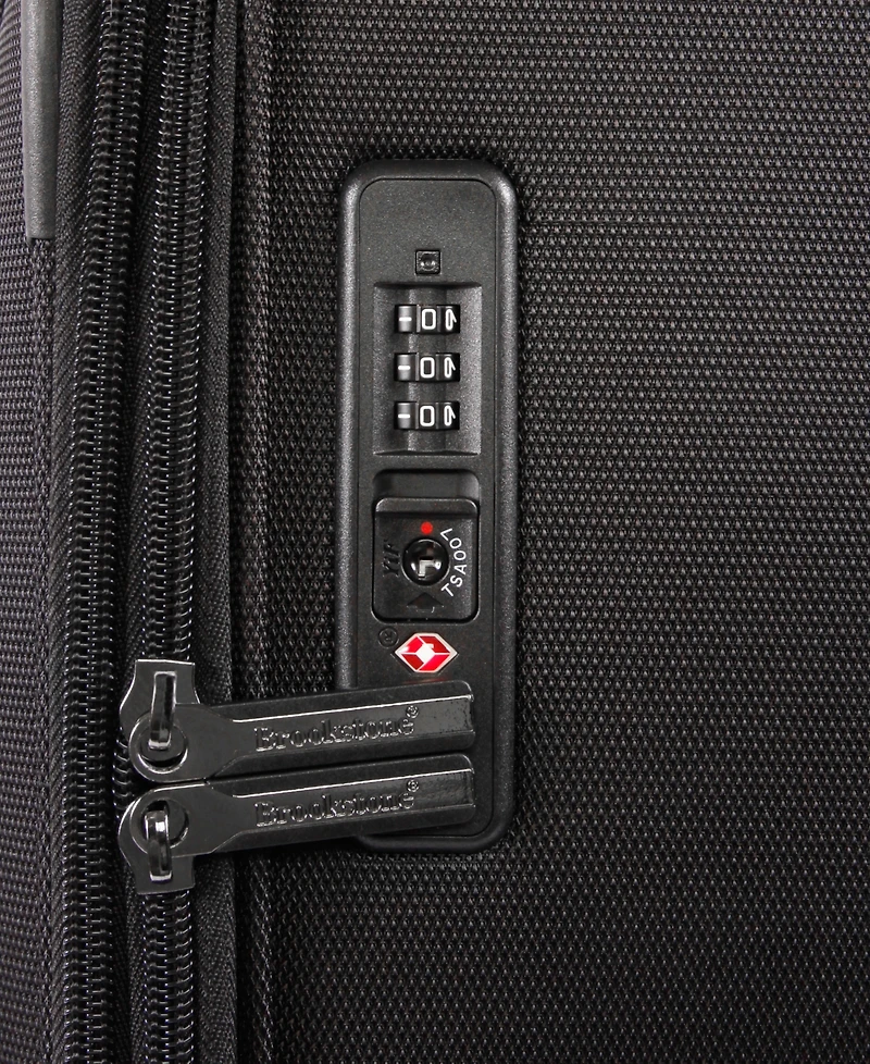 Brookstone Elswood 21" Softside Carry-On Luggage with Charging Port