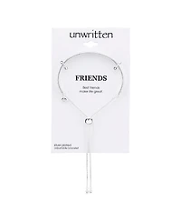 Unwritten "Fearless" Silver Plated Adjustable Bolo Bracelet