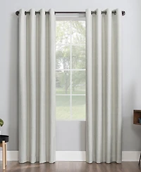 Noir Dimensional Thermal Extreme 100% Blackout Grommet Curtain Panel