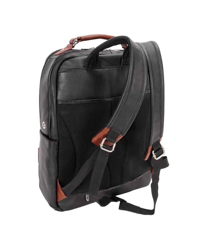 Mcklein Logan 17" Dual-Compartment Laptop Tablet Backpack