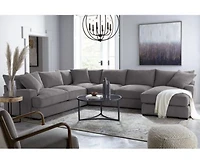 Closeout Rhyder Fabric Sectional Collection Created For Macys