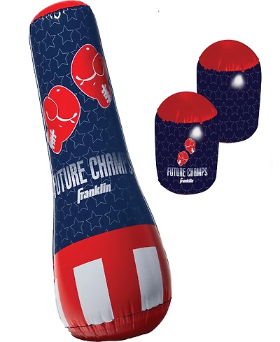 Franklin Sports Inflatable Punching Bag Glove Set - Future Champs