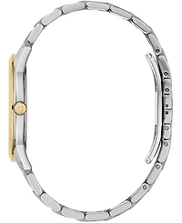 Bulova Men's Sutton Diamond-Accent Two-Tone Stainless Steel Bracelet Watch 40mm